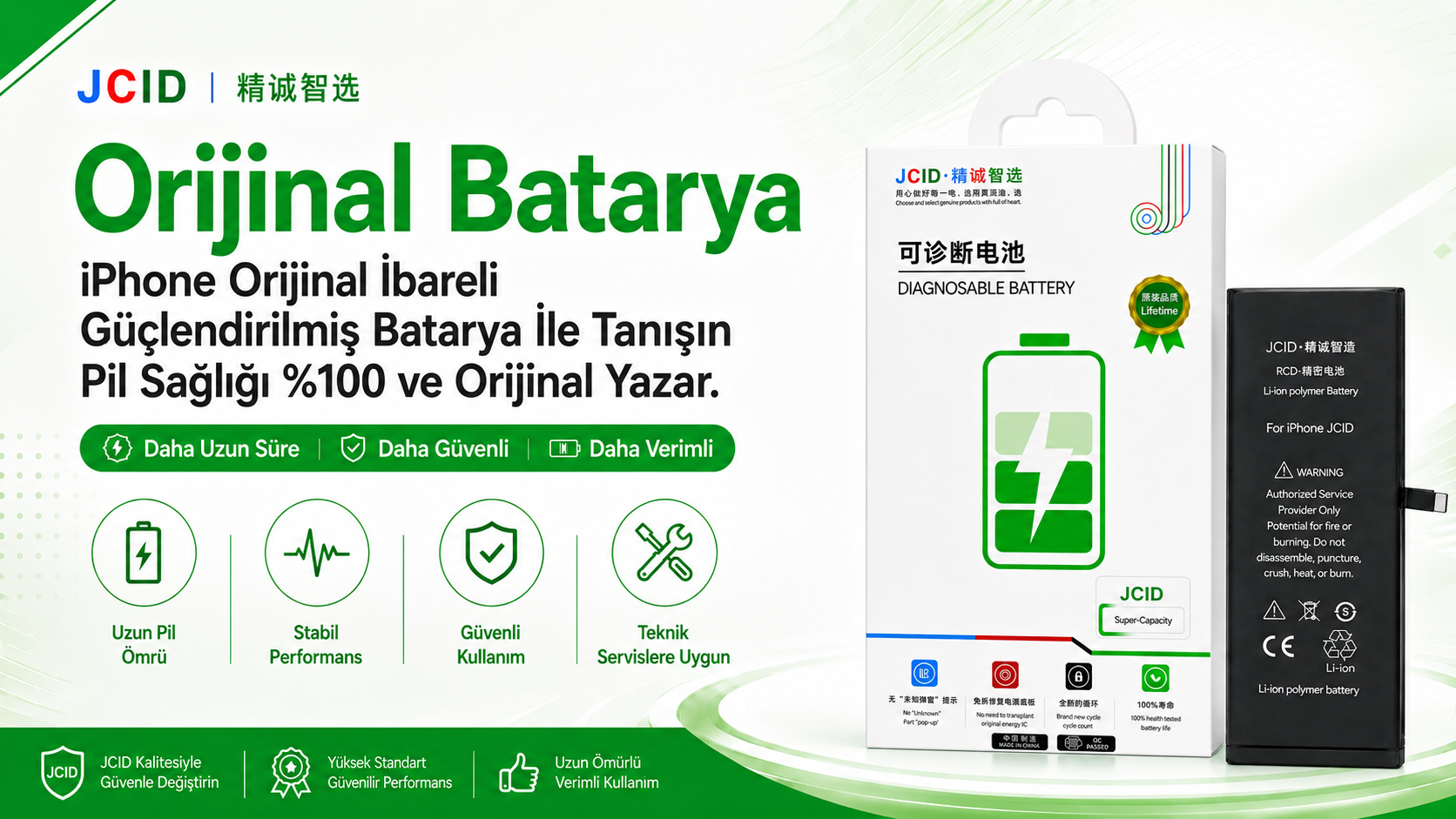 iPhone Orijinal İbareli Batarya | Pil Sağlığı %100 ve Parçalar & Servis Geçmişi Rehberi