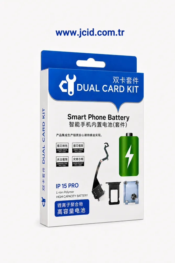 iPhone 15 Pro Batarya Amerikan Versiyon ve SIM Dönüştürme Kiti — galeri küçük resim 2