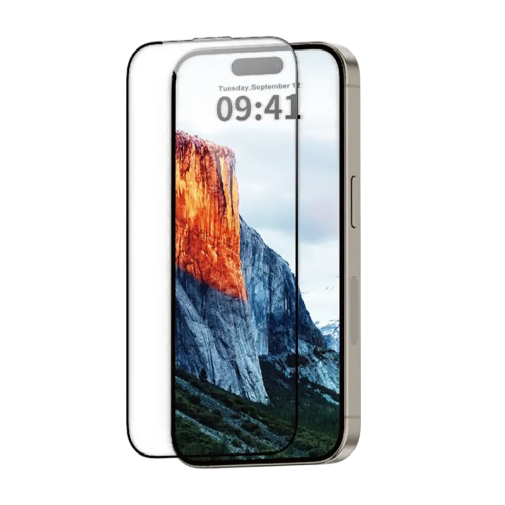 iPhone 13 Pro Max Ekran Koruyucu | Premium HD Temperli Cam URR Fans Series — galeri küçük resim 2