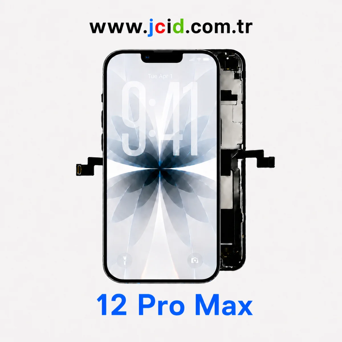 iPhone 12 Pro Max Ekran JCID | Net Görüntü ve Güçlü Dokunmatik — galeri küçük resim 1