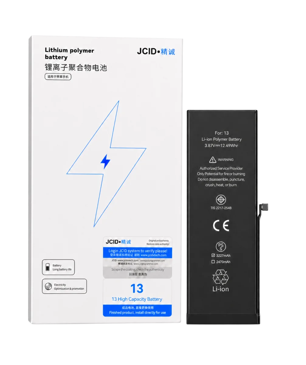 iPhone 13 JCID Yüksek Kapasiteli Batarya (3500 mAh) USE