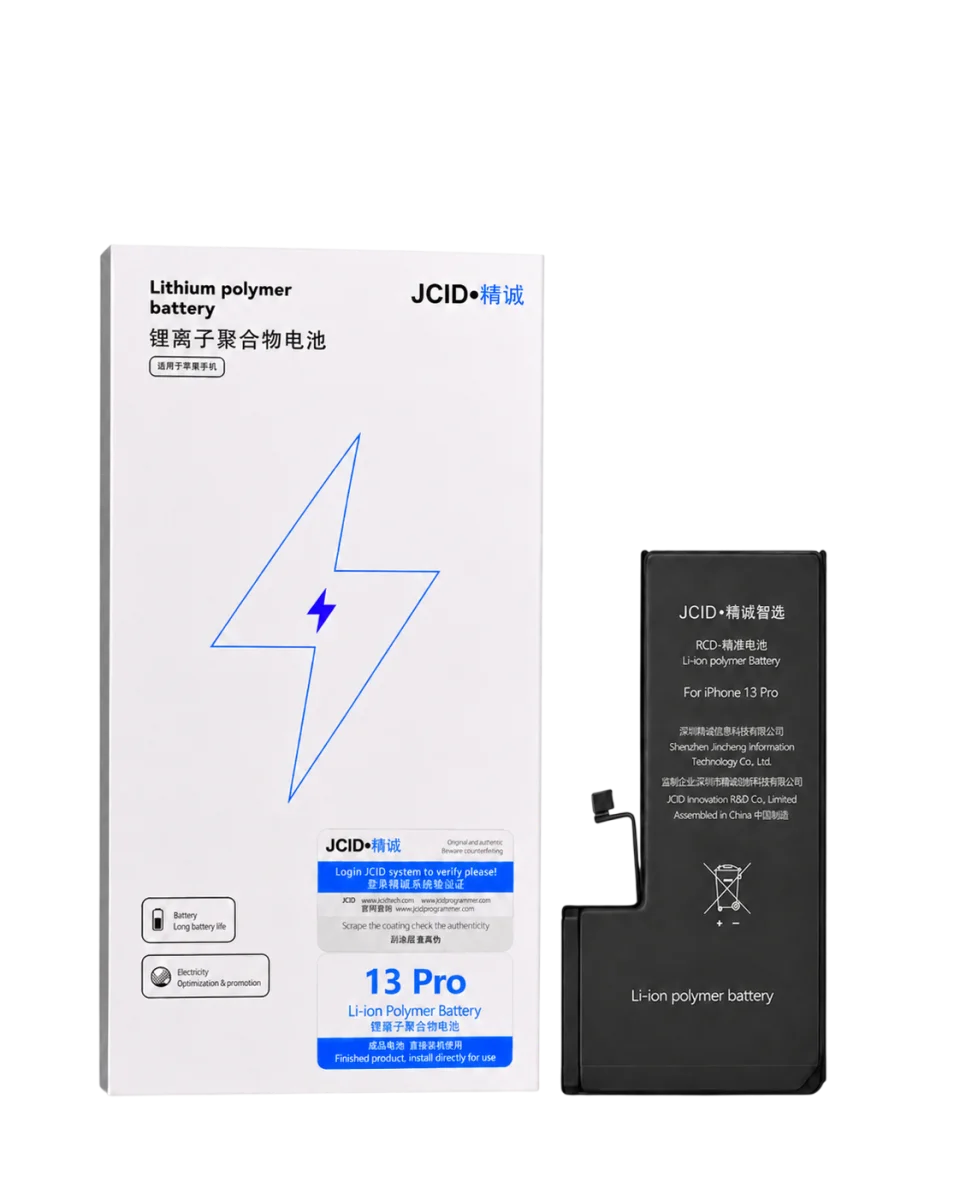 iPhone 13 Pro JCID Yüksek Kapasiteli Batarya (3330 mAh) USE — galeri küçük resim 1