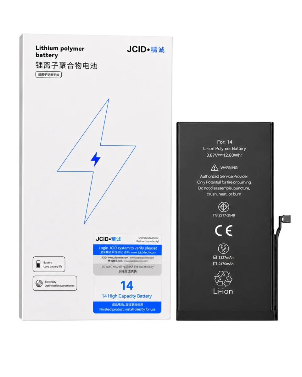 iPhone 14 JCID Yüksek Kapasiteli Batarya (3590 mAh) — galeri küçük resim 1