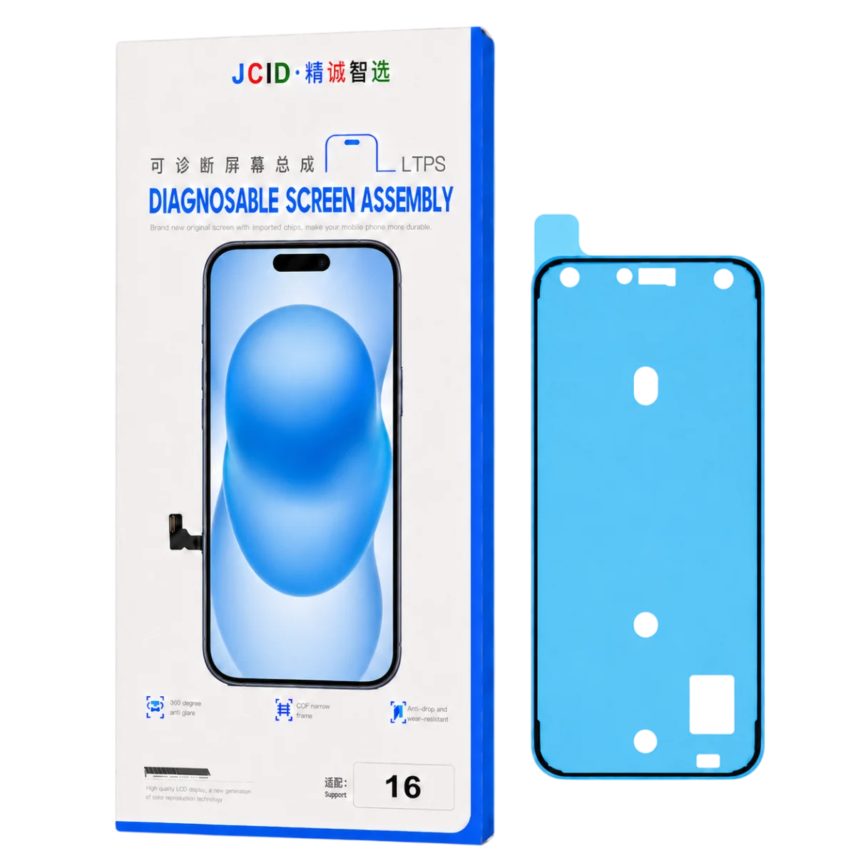 iPhone 16 Ekran JCID | Diagnosable