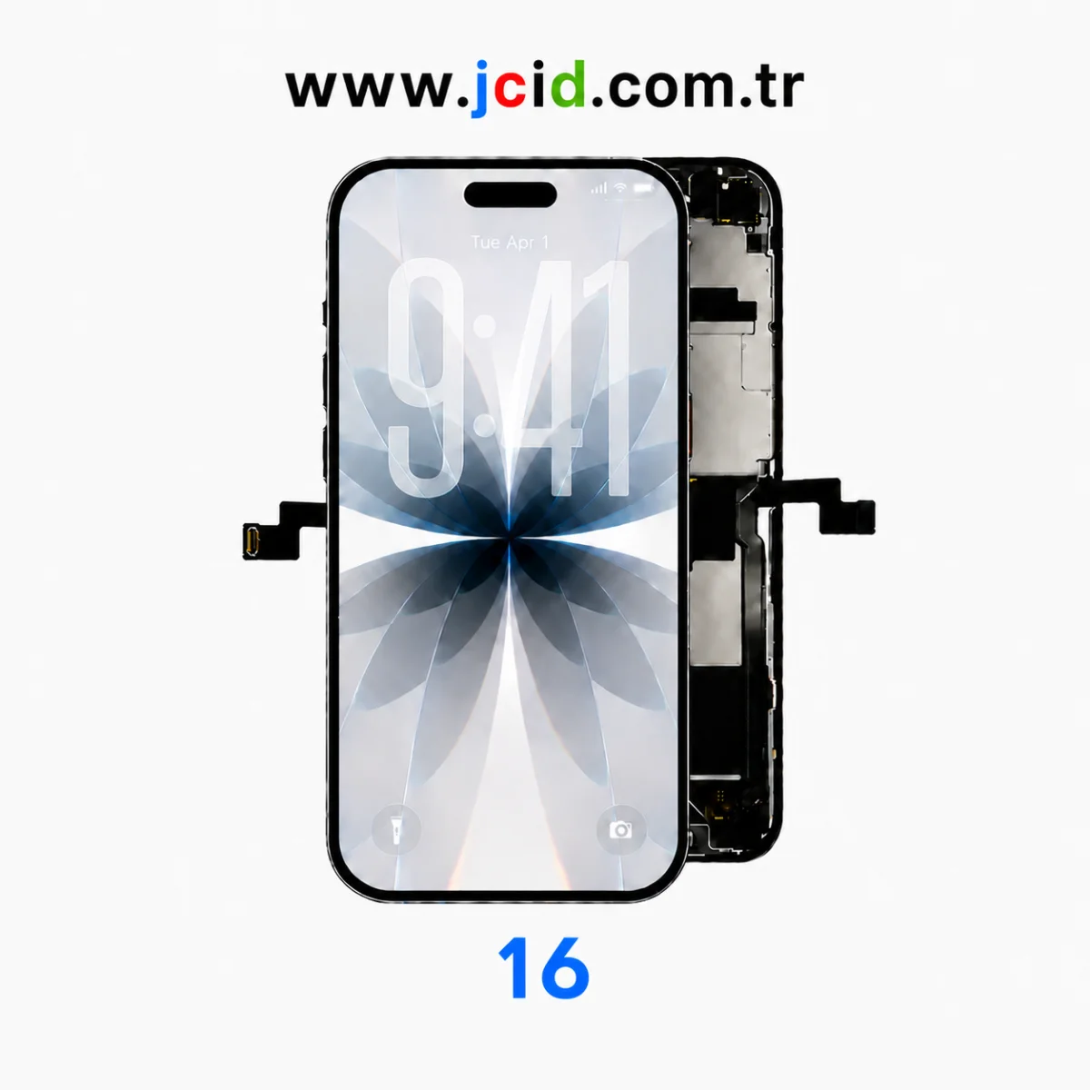 iPhone 16 Ekran JCID | Net Görüntü ve Güçlü Dokunmatik