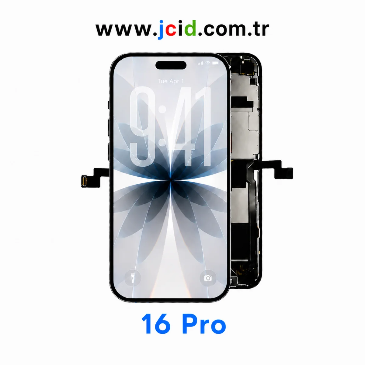 iPhone 16 Pro Ekran JCID | 120 Hz Net Görüntü ve Güçlü Dokunmatik