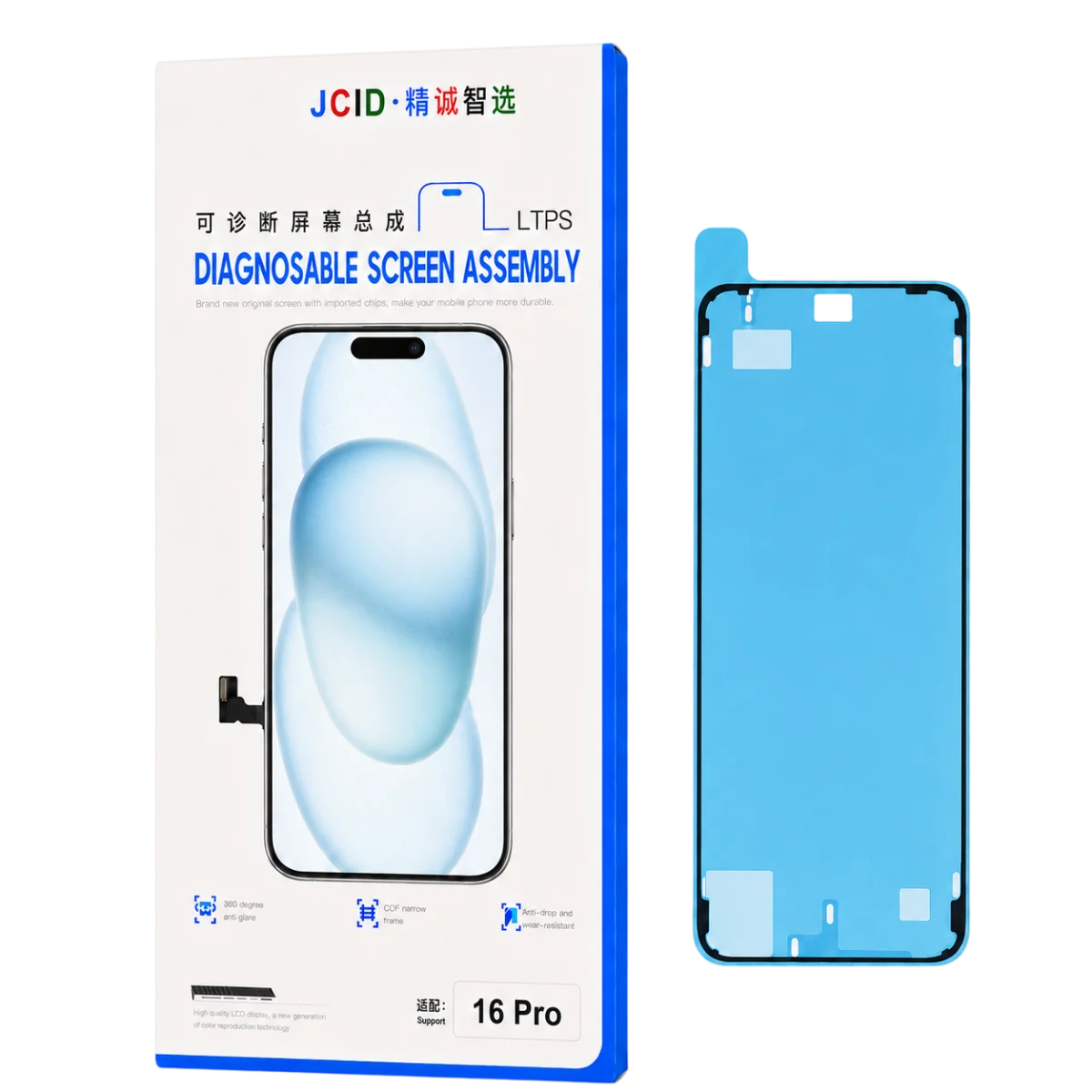 iPhone 16 Pro Ekran JCID | Diagnosable 120 Hz