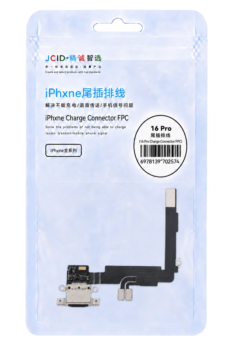 iPhone 16 Pro JCID Şarj Soketi | Şarj Filmi Flexi