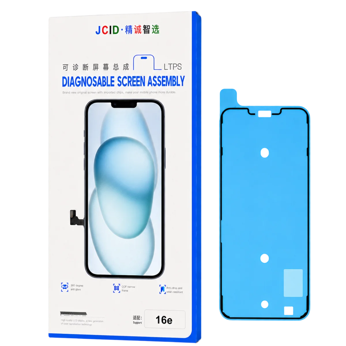 iPhone 16e Ekran JCID | Diagnosable