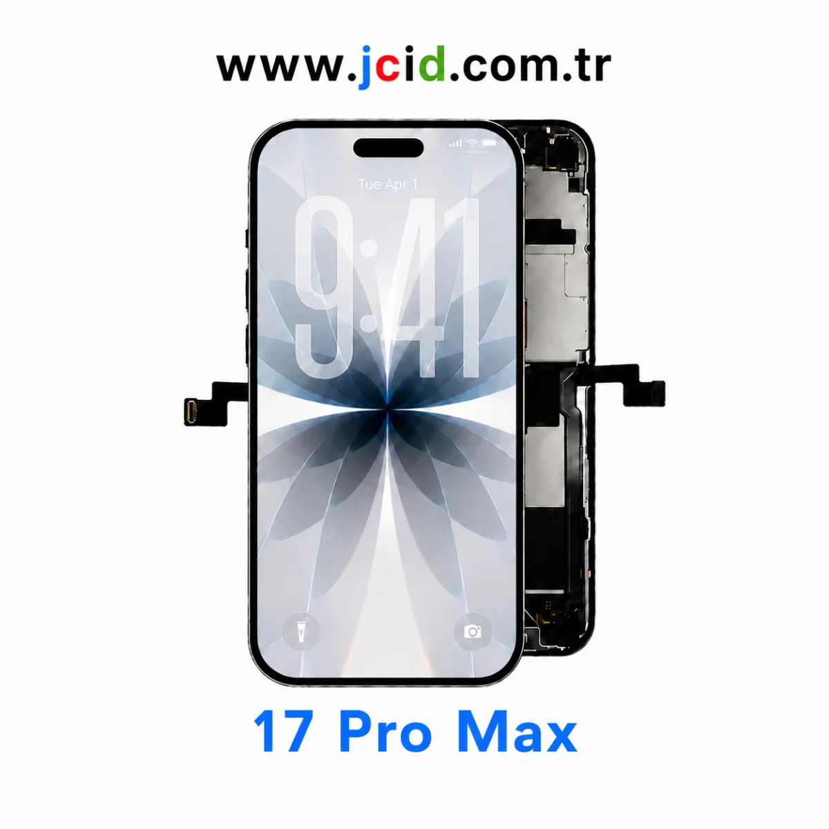 iPhone 17 Pro Max Ekran | JCID 120 Hz Net Görüntü ve Güçlü Dokunmatik
