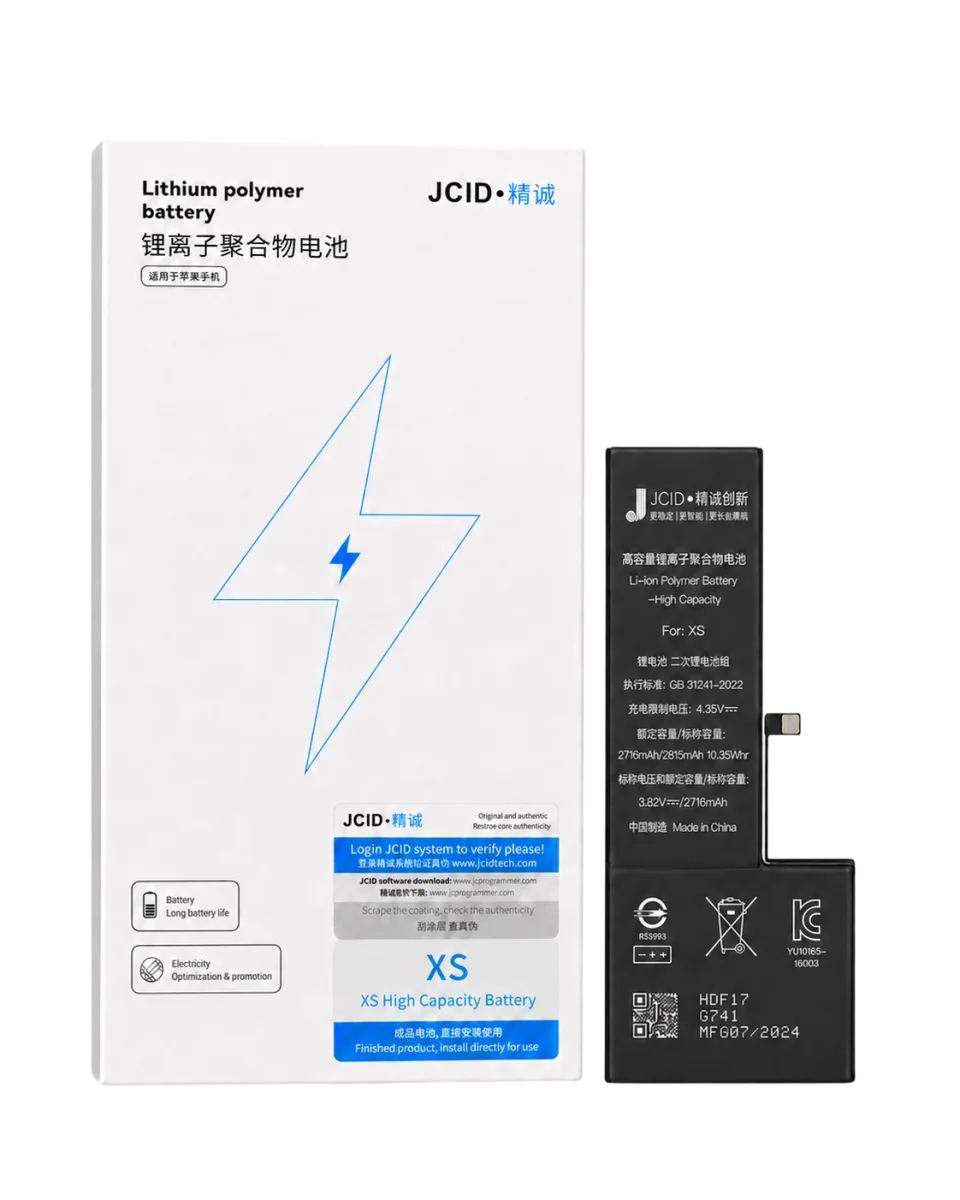 iPhone XS JCID Yüksek Kapasiteli Batarya (3020 mAh) USE
